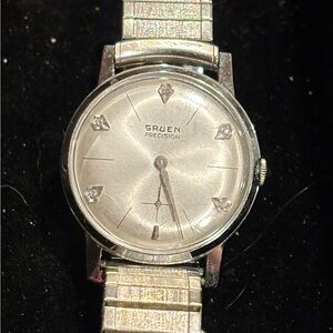 Gruen Precision Vintage Diamond Watch